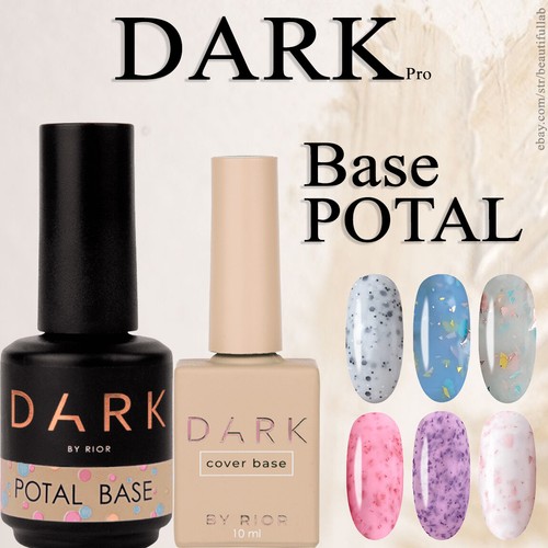 Smalto gel dark base - gel,