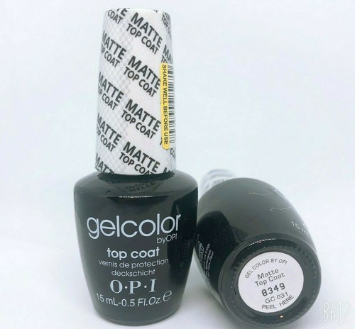 Opi gelcolor matte top - top,