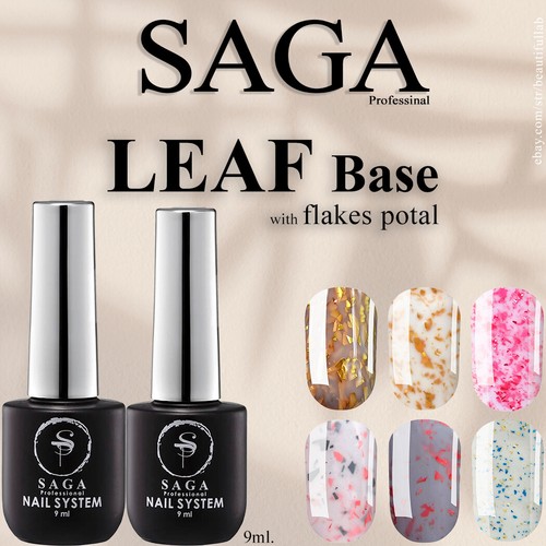 Saga base foglia con - base,